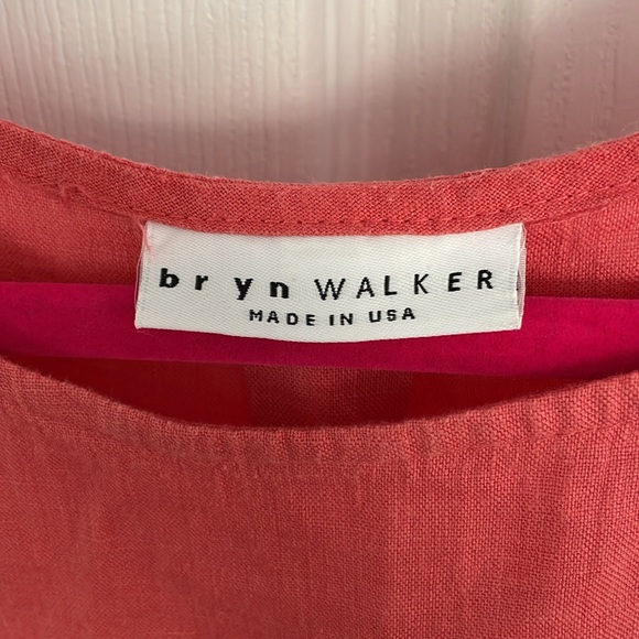 Bryn Walker fabulous linen dress w pockets. Worn a couple times. Small fits M - Picture 2 of 3